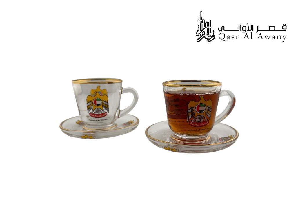 MLIK CUP & SAUCER SET (UAE LOGO) AE-MKTG