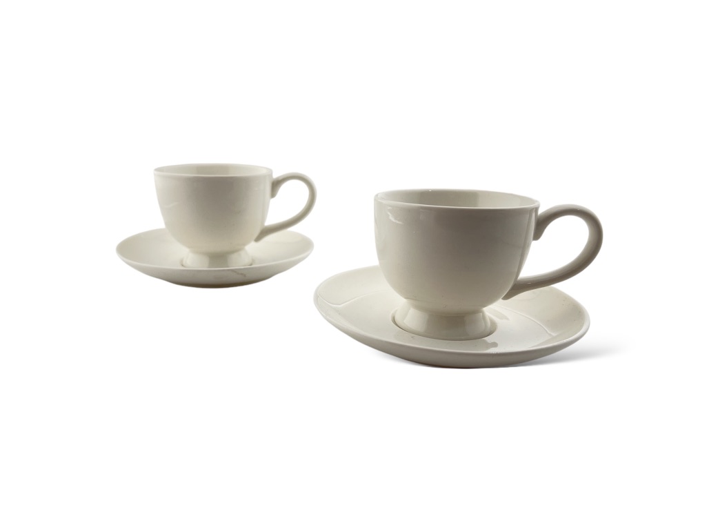 3332-6L TEA CUP WHITE 1X12 SET