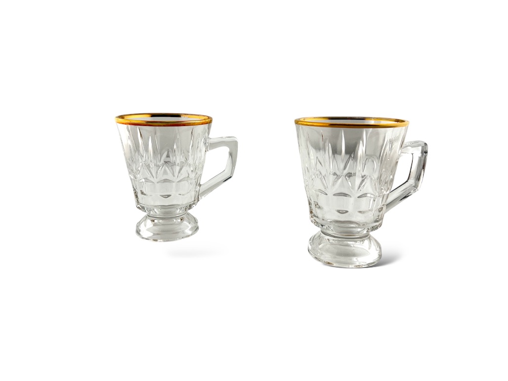 GA-331-G TEA MUG 6PCS SET GOLD LINE