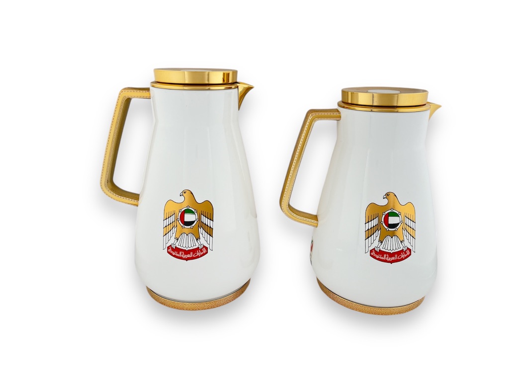 FLW-AE-WHG VACUUM FLASK 0.75/1.0L UAE LOGO