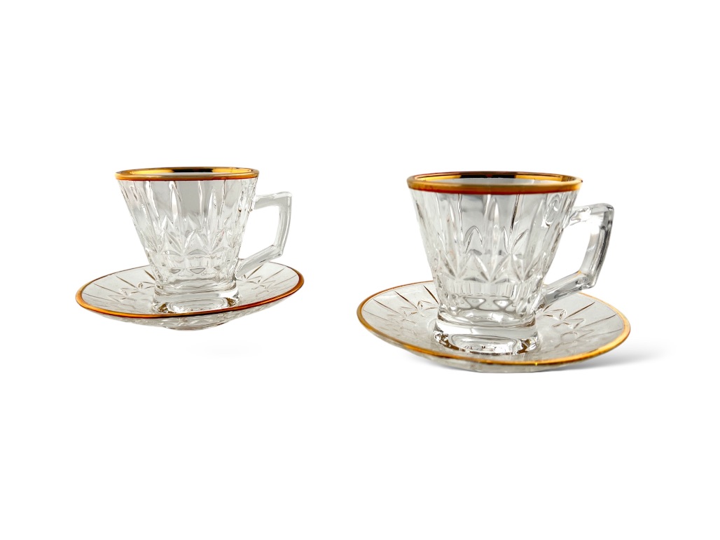 GA-311-G TEA CUP & SAUCER SET GOLD LINE