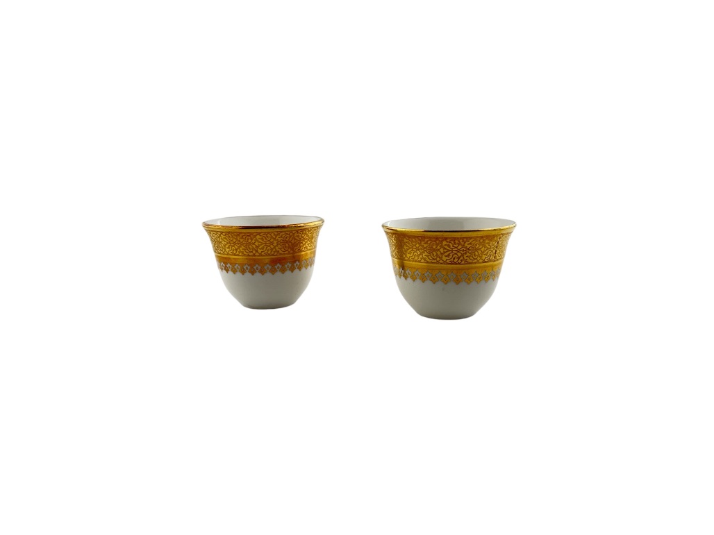 (15649) DJ-36936-PORCELAIN CAWA CUP PORCELAIN SET