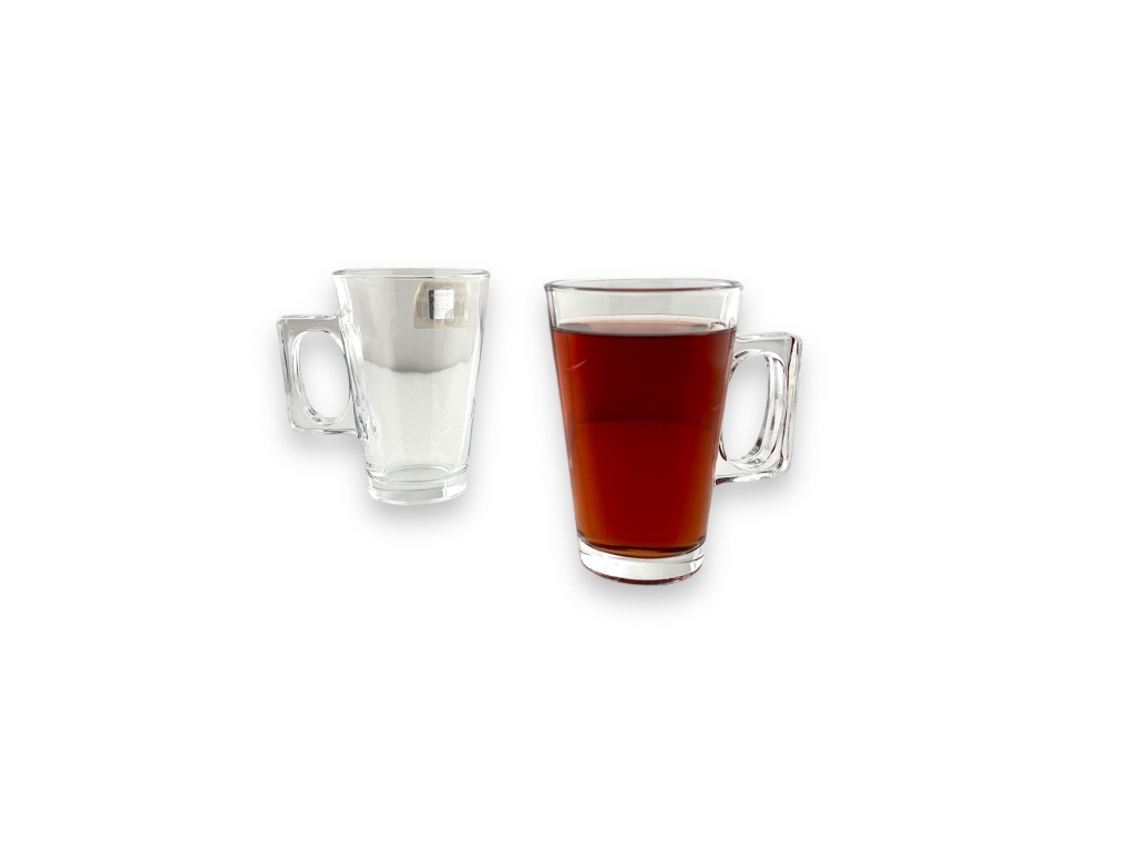 Z2208 MUG 6PCS WALE 80Z GLASS