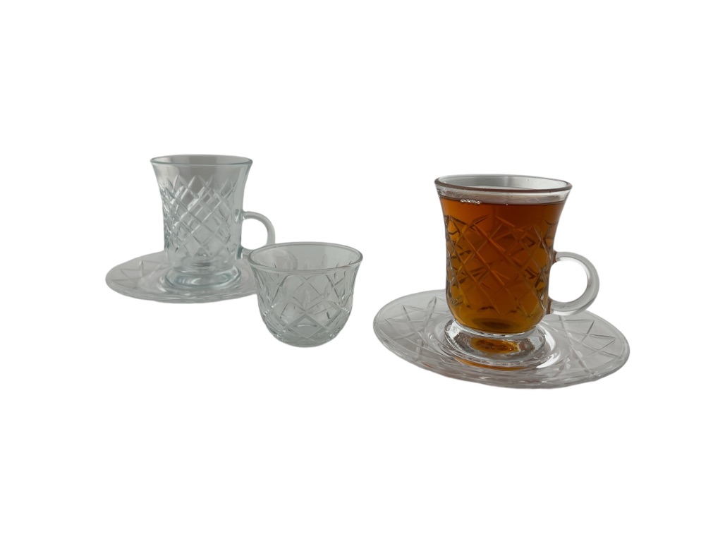 NO. 6, 18PCS CAWA CUP -CLEAR