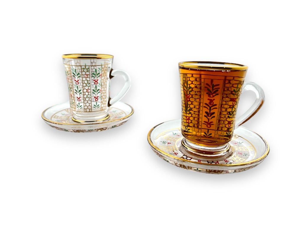 GL97-ITG TEA CUP & SAUCER SET (PALM DGN)