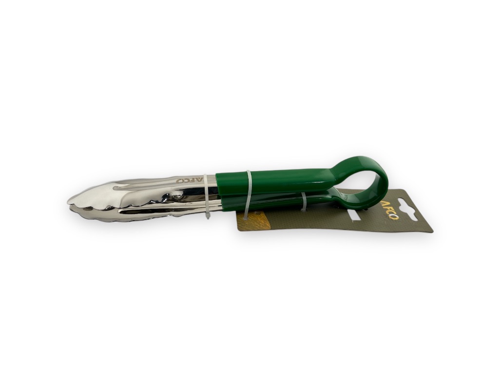 AFC-4597 TONGS VINYL COATED 25CM GREEN