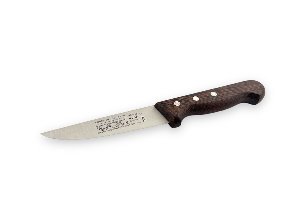 SOLINGEN WOODEN HANDLE KNIFE 5"'