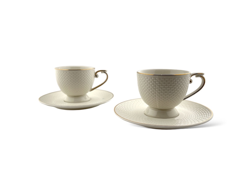 33321H-6L-373G TEA CUP & SAUCER 1X12 SET