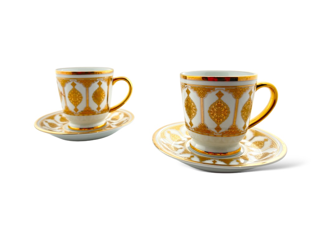 PORCELAINE MILK CUP & SAUCER PR805-MKG