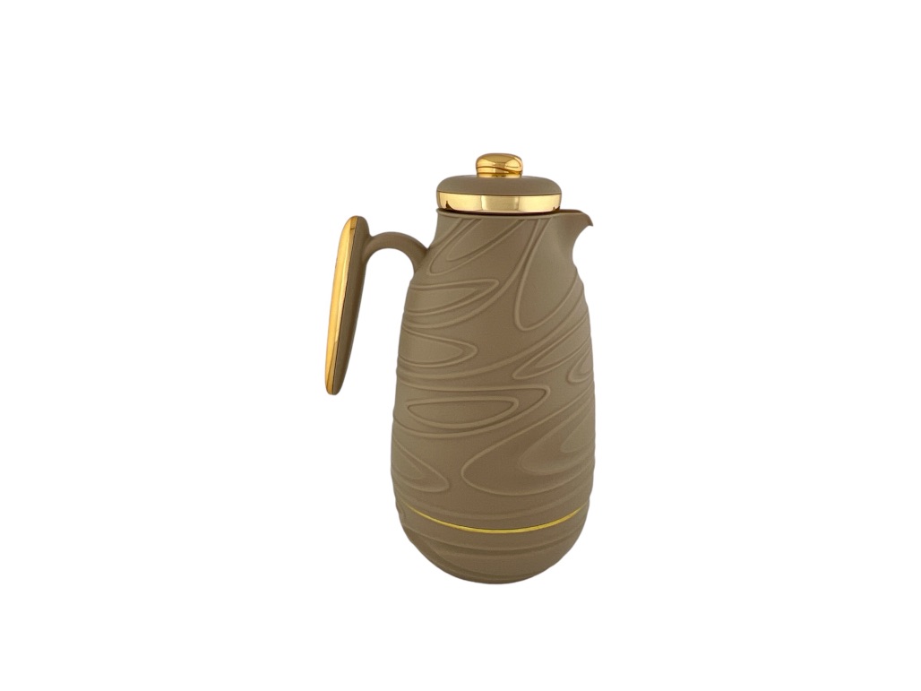 FK44-BEG FLASK ANSA 1.0L BEIGE+GOLDEN