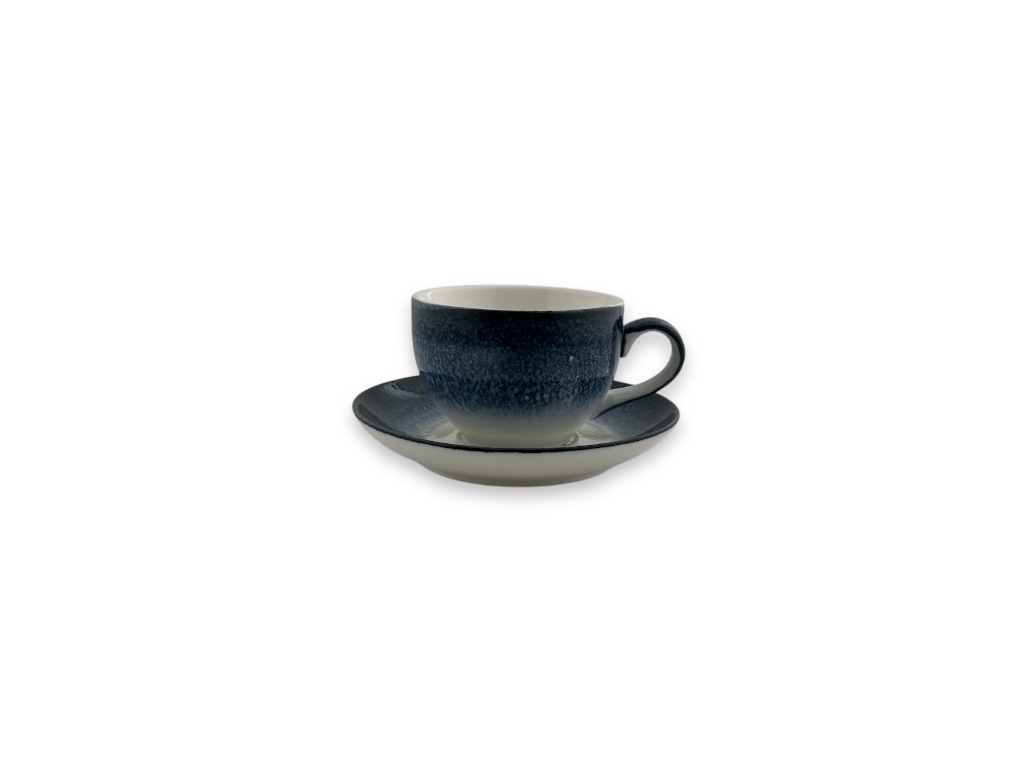 CHP-1126-620 REACTIVE SCANDI T.C &SAUCER 220ML BLUE