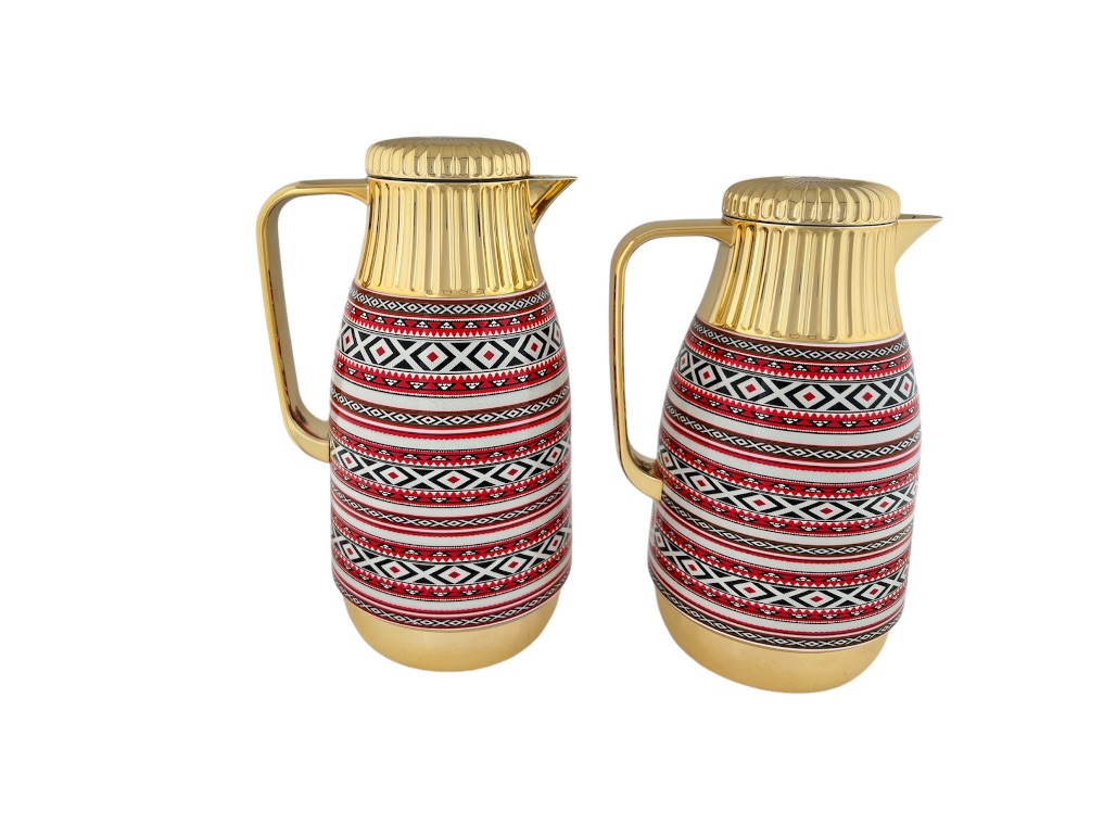 VACUUM FLASK CPS 0.75&1.0L BADUWIN SADU/GOLD - CPS-SD-G