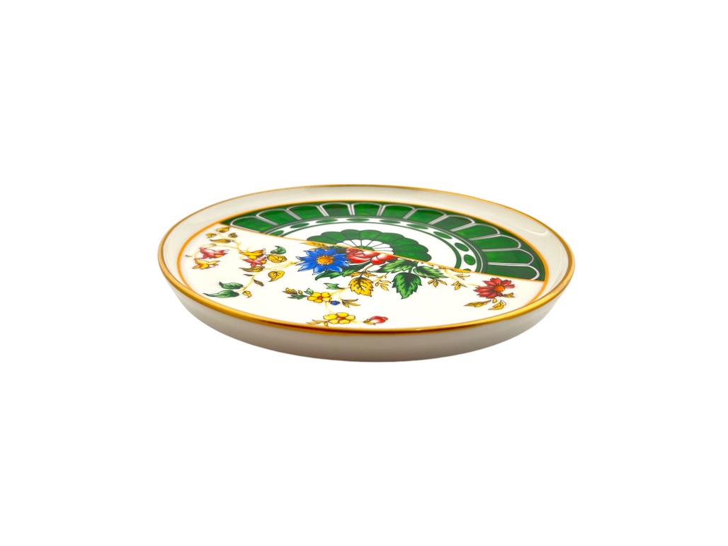 GLZ 210, RIGA YESIL, GREEN, SMALL CAKE PLATE