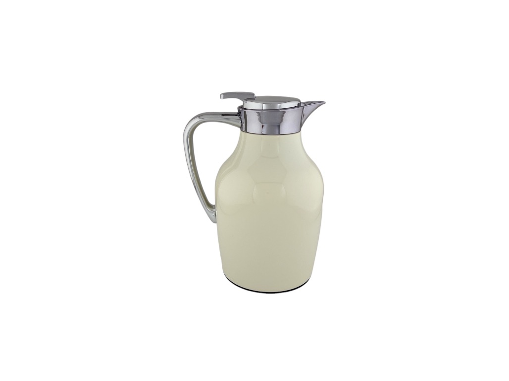 AS-075-IVS VACUUM FLASK 0.75L IVORY/SILVER