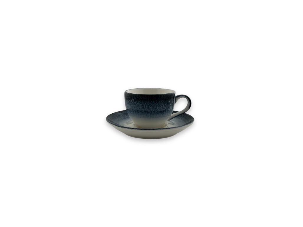 CHP-1126-472 REACTIVE SCANDI C.C & SAUCER 90ML BLUE