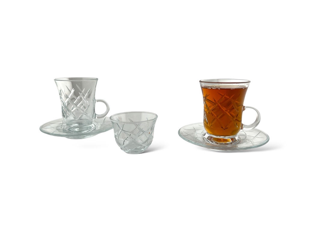 NO. 1, 18PCS CAWA CUP - CLEAR