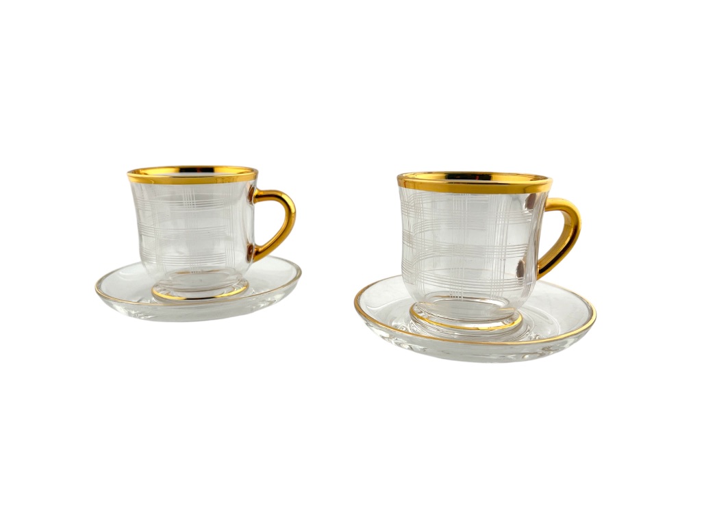 GL27-MKTG CUP & SAUCER SET GOLDEN LINE